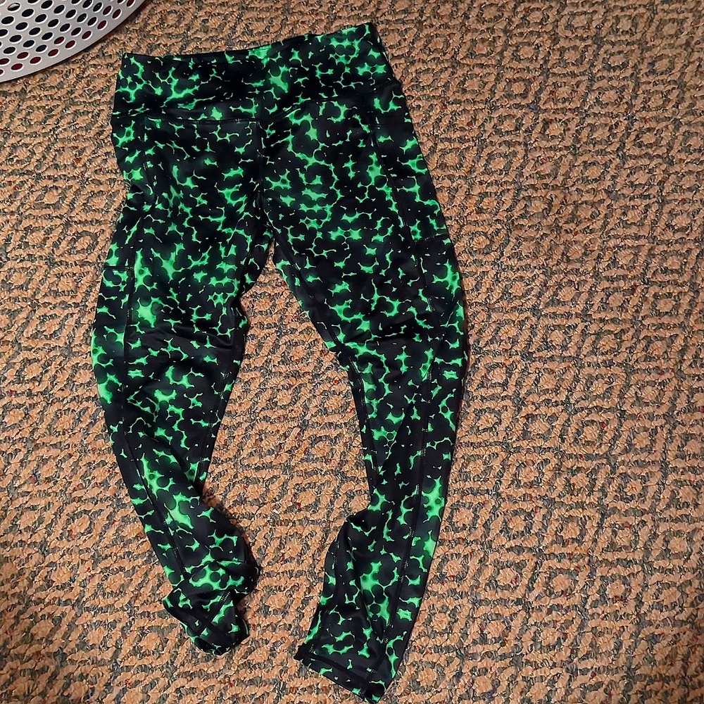 CVG RADIOACTIVE LEGGINGS | GREEN